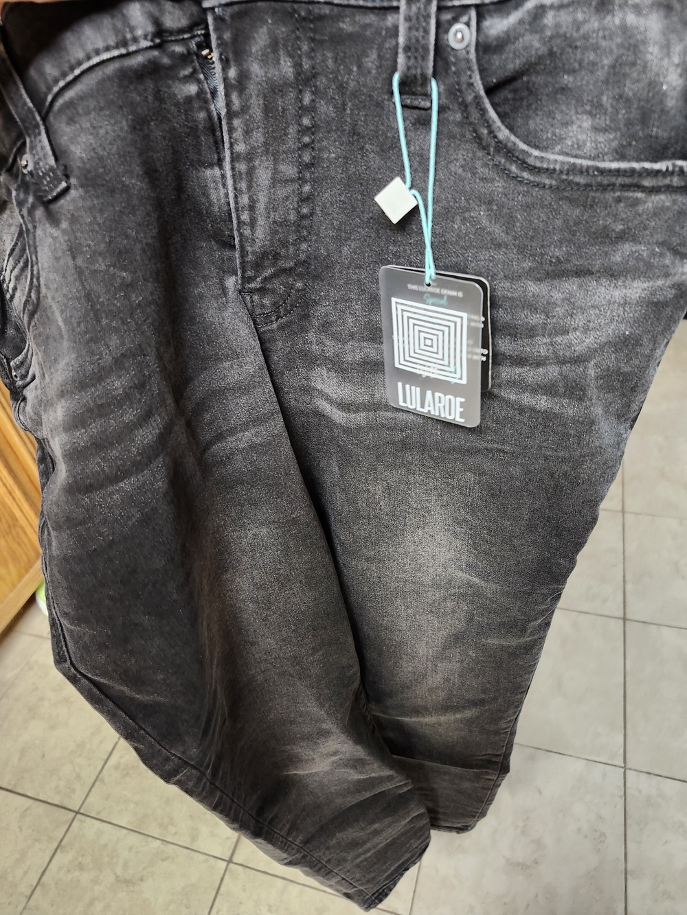 LuLaRoe Black Jeans Skinny Fit Size 30